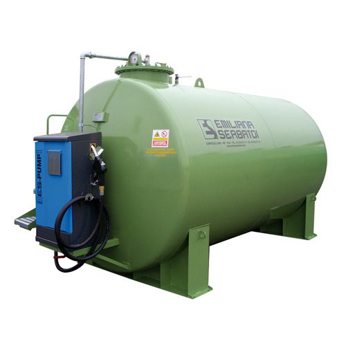 Recipiente di stoccaggio - DP series - Emiliana Serbatoi - per la distribuzione / per carburante / in acciaio al carbonio