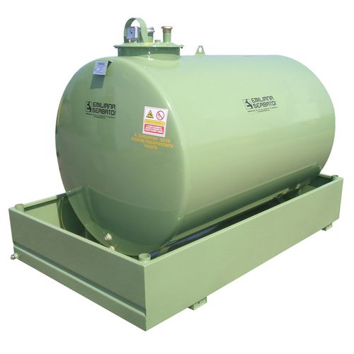 Serbatoio di stoccaggio - GE series - Emiliana Serbatoi - per alimentazione / per carburante / in acciaio al carbonio