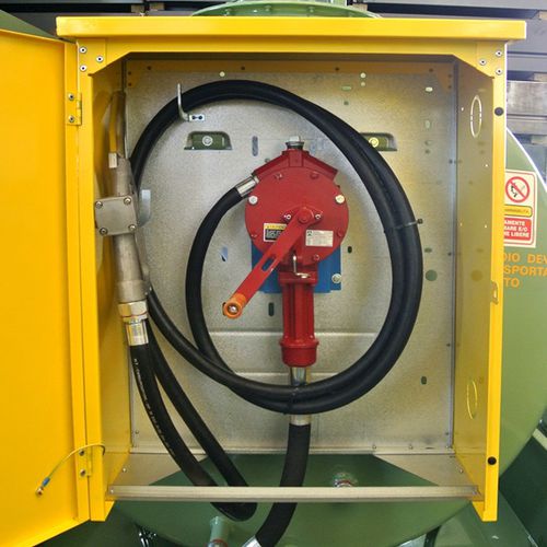 Armadio di stoccaggio e di distribuzione - TF/M - Emiliana Serbatoi - a parete / in alluminio / per carburante