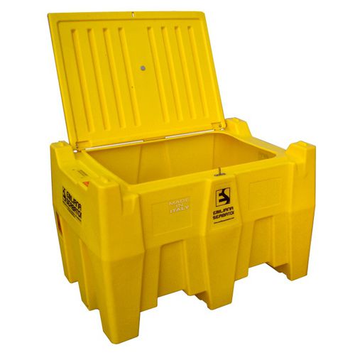 Cassa-pallet in polietilene - Carrybox - Emiliana Serbatoi - per bottiglie / di sicurezza / bloccabile