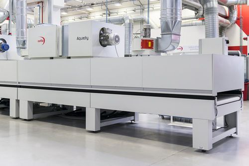 Forno a tunnel - Aquadry LA - Cefla Finishing - per essiccazione / a infrarossi / ad aria calda