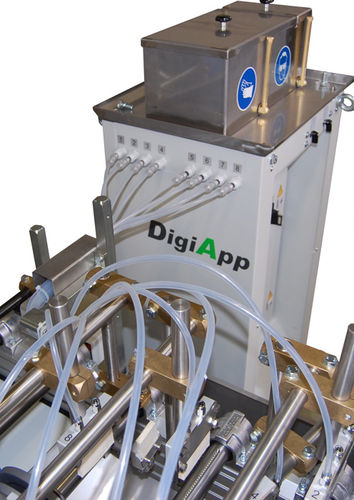 Sistema di dosaggio per liquidi - DigiApp - Cefla Finishing - volumetrico / per l'industria elettronica / digitale