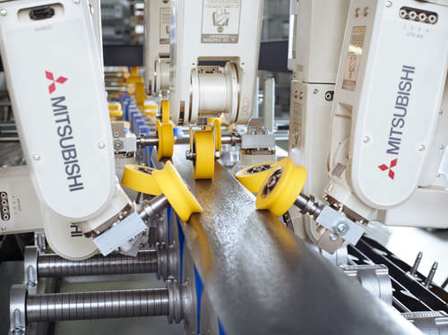 Avvolgitrice fasciapallet orizzontale - Robowrap - Cefla Finishing - manuale / per profilati