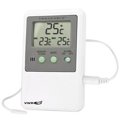 Termometro con sonda - VWR - con display LCD / da laboratorio / programmabile