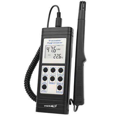 Termo-igrometro da laboratorio - VWR - digitale / portatile / temperatura