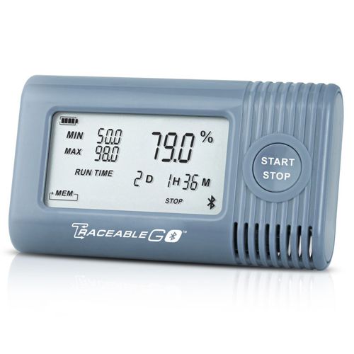Registratore di dati di temperatura e umidità - VWR - bluetooth / con display LCD / per batteria