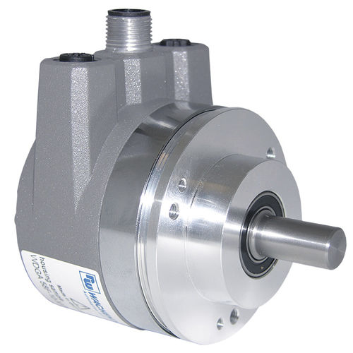 Encoder rotativo assoluto - WDGA 58F - Wachendorff Automation GmbH & Co. KG - magnetico / ad albero pieno / monogiro