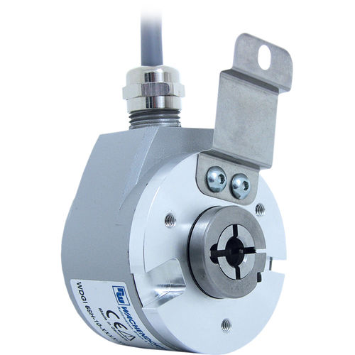 Encoder rotativo incrementale - WDGI 58H - Wachendorff Automation GmbH & Co. KG - ottico / ad albero cavo / in alluminio