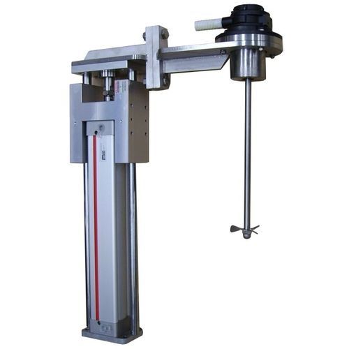 Agitatore con motore pneumatico - PIMECSA - a rotore-statore / verticale / batch