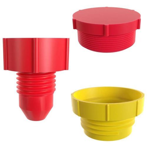 Tappo rotondo - SR1077 - Essentra Components - filettato / in polietilene a bassa densità LDPE / in polietilene ad alta densità HDPE
