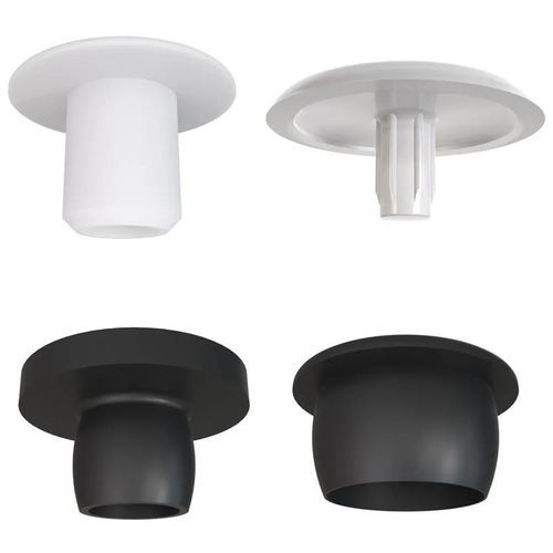Tappo piatto - 10060537 - Essentra Components - a cupola / a pressione / in plastica