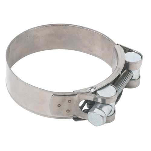 Fascetta stringitubo in acciaio inossidabile - 494338 - Essentra Components - a vite / a nastro / con bulloni T