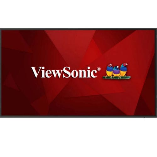 Display LCD - CDE6520-W1 - ViewSonic - 3840 x 2160 / Full HD / 65"