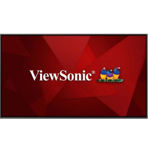 Display LCD - CDE8620-W1 - ViewSonic - 3840 x 2160 / Full HD / 86"