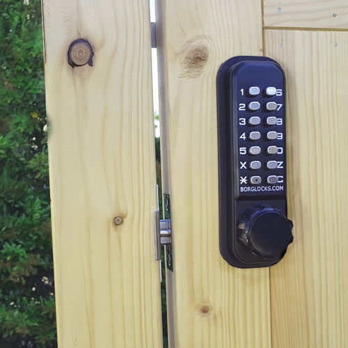 Serratura meccanica - BL2621 ECP - Borglocks - per porta / per cancello / in acciaio inossidabile