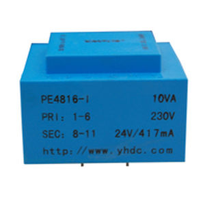 Trasformatore di isolamento - PE4816-I - YHDC Dechang Electric - incapsulato / monofase / ad inserimento