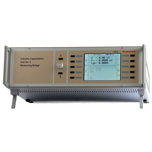 Tester per diagnostica - TG-4 - Presco AG - di isolamento per impulsi di tensione / di capacità / di fattore di dissipazione