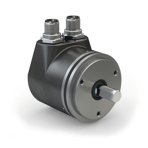 Encoder rotativo assoluto - WV5800M - SIKO GmbH - magnetico / con flangia / digitale