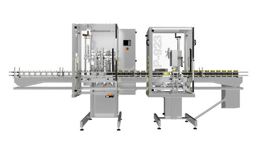 Macchina di riempimento automatica - VD-2_OT+KAP923 series - Kulp Makina - per bottiglie / per liquidi / volumetrica