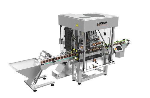 Tappatrice avvitatrice lineare - max. 200 p/min | KAP 922 - Kulp Makina - in linea / automatica / per lattine