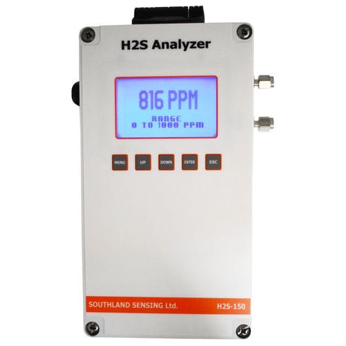Trasmettitore di gas H2S - H2S-150 - Southland Sensing Ltd. - di ossigeno / elettrochimico / multiuso