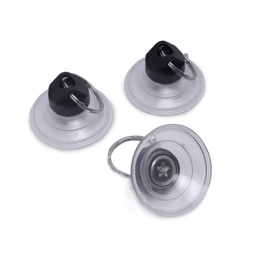 Ventosa circolare - 2-111-VE3 - bernstein - in PU / in PVC / in acciaio inossidabile