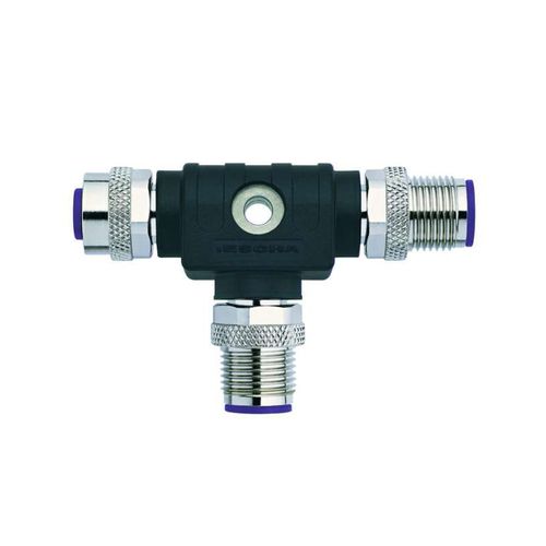 Connettore a T - PB-T-WAKSW5-WASSW5-WASSW5  - ESCHA Bauelemente - di dati / DIN / con accoppiamento a vite