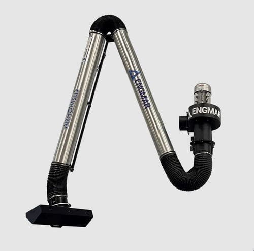 Braccio aspirante mobile - ARMOWELD - Engmar - da banco / a muro / flessibile