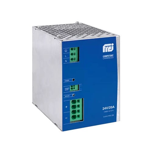 Alimentatore elettrico su guida DIN - 149001-61014 - Gebrüder Frei - AC/DC / regolabile / a commutazione