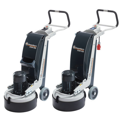 Levigatrice e lucidatrice planetaria - DSM 450 - Schwamborn - mobile / elettrica / per pavimento in calcestruzzo