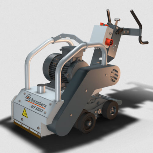 Levigatrice fresatrice a rulli - BEF 320 - Schwamborn - mobile / elettrica / per pavimento in calcestruzzo
