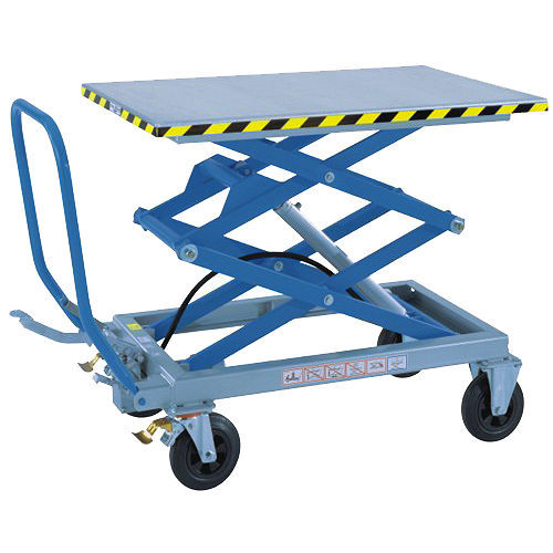 Tavola elevatrice a doppia forbice - HF 2 H series - Gruse Maschinenbau - manuale / mobile / per carichi pesanti
