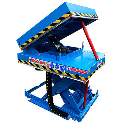 Tavola elevatrice a forbice - SP - Gruse Maschinenbau - a soffietto / elettrica / stazionaria