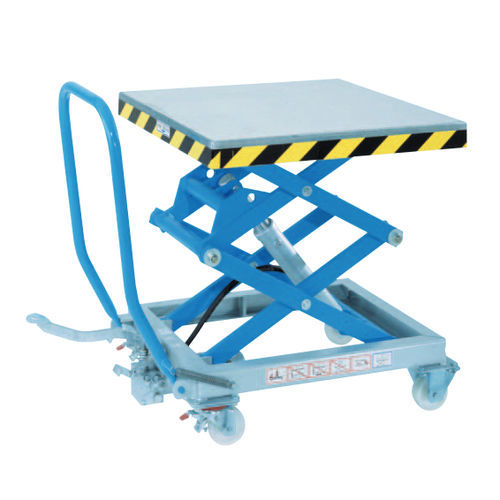 Tavola elevatrice a doppia forbice - HF 2 K series - Gruse Maschinenbau - manuale / mobile / per carichi pesanti