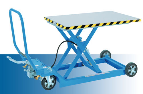 Tavola elevatrice a forbice - HF 2 T series - Gruse Maschinenbau - manuale / mobile / per carichi pesanti