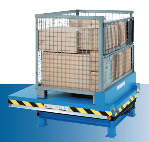 Tavola elevatrice basculante - HKT 1500 - Gruse Maschinenbau - a soffietto / elettrica / stazionaria