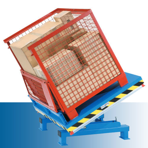 Ribaltatore elettrico - BN-SG series - Gruse Maschinenbau - per container / elevabile