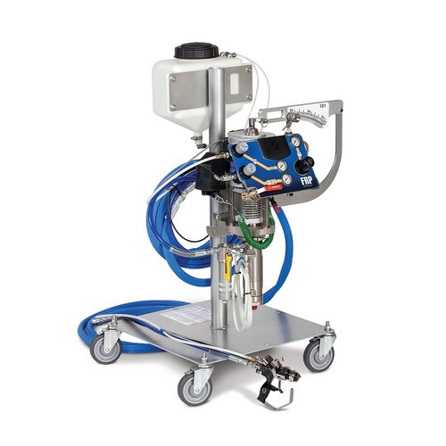 Unità di spruzzatura mobile - FRP IG - GRACO - di gelcoat / di resina / pneumatica