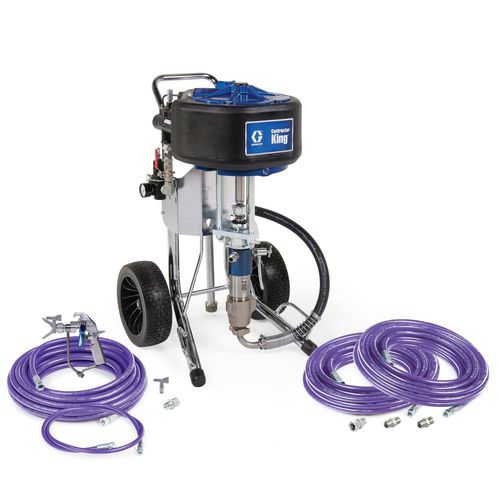 Unità di spruzzatura mobile - KING 45:1 - GRACO - airless / in acciaio inossidabile / ad alta pressione