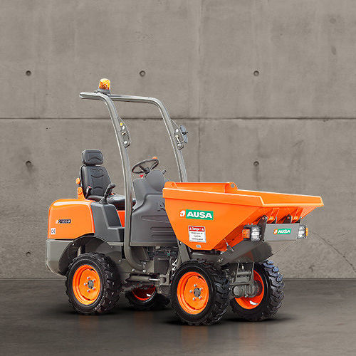 Dumper compatto - D100AHA Compact - AUSA - gommato / diesel / a scarico frontale