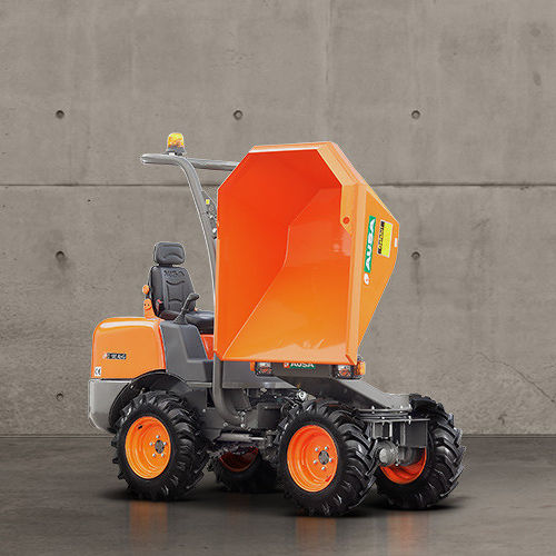Dumper gommato - D100AHG - AUSA - diesel / con benna orientabile / a telai articolati