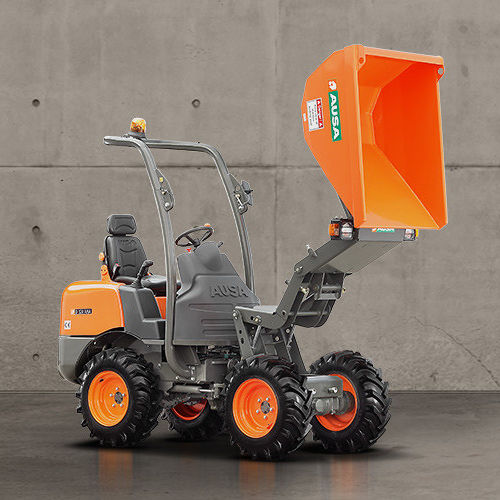 Dumper gommato - D120AHA - AUSA - diesel / a scarico frontale / a telai articolati
