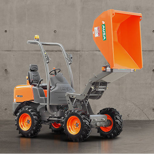 Dumper gommato - D150AHA - AUSA - diesel / a scarico frontale / a telai articolati