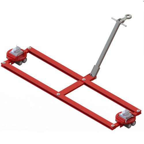 Pattino a rulli per carico elevato - TL6-c - GKS-PERFEKT - per carico a 4 punti / per container