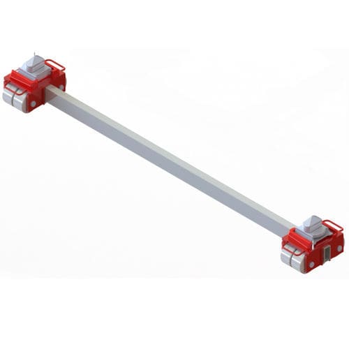 Pattino a rulli per carico elevato - F20-c - GKS-PERFEKT - per carico a 4 punti / per container