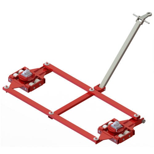 Pattino a rulli per carico elevato - TL20-c - GKS-PERFEKT - per carico a 4 punti / per container