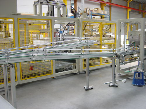 Trasportatore a catena - CD083 - Delta Engineering - orizzontale / da trasporto / per container