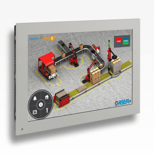 Panel PC TFT LCD - LP40TF - SERAD - con retroilluminazione a LED / con touch screen / 15"