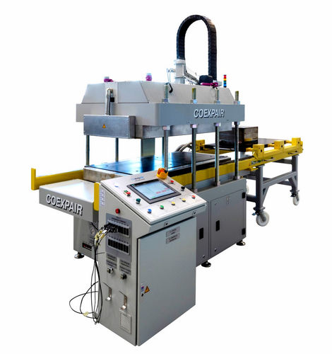 Pressa pneumatica - Coexpair s.a. - di formatura RTM / per stampaggio / a caldo