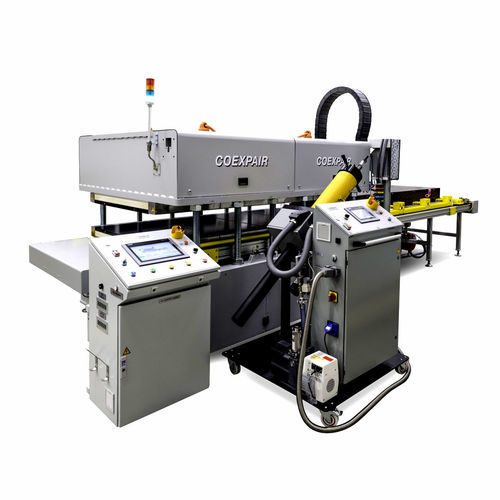 Pressa pneumatica - Coexpair s.a. - di formatura RTM / per stampaggio / a caldo